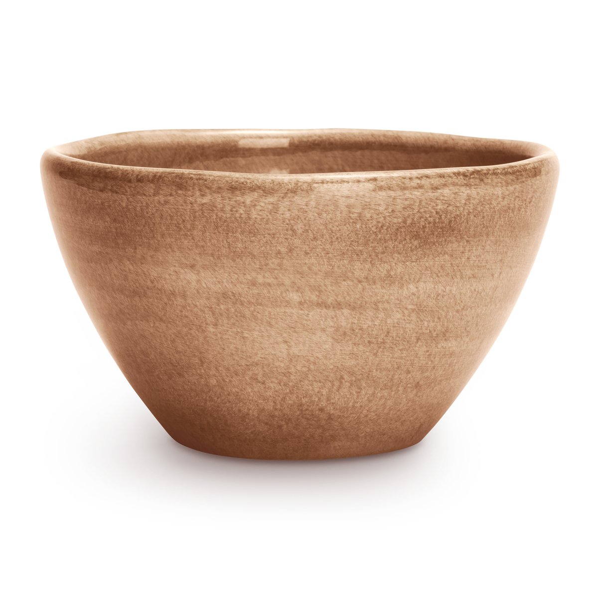 Mateus Basic organic skål 12 cm Cinnamon | Skandinavisk Design | Frokostskåler | Brun