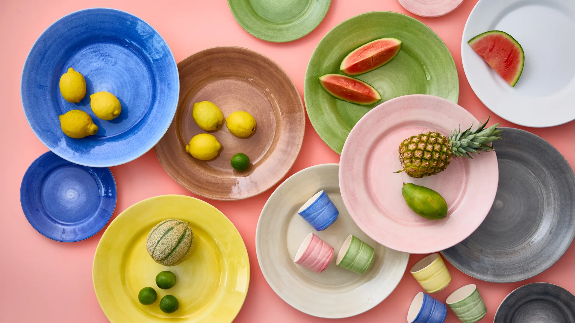 Basic serveringsfat Ø41 cm, Grønn Mateus