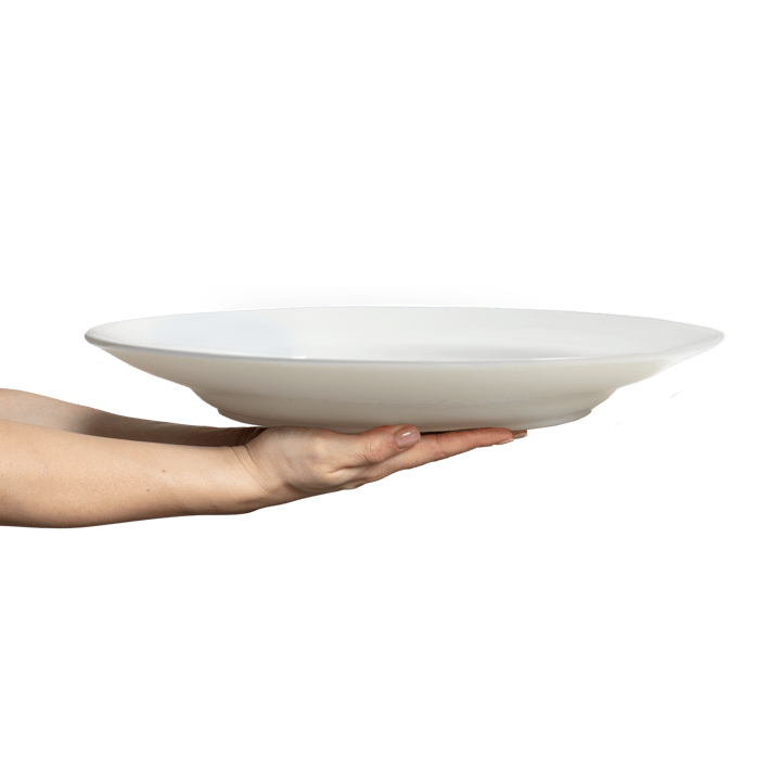 Basic serveringsfat Ø41 cm, Hvit Mateus