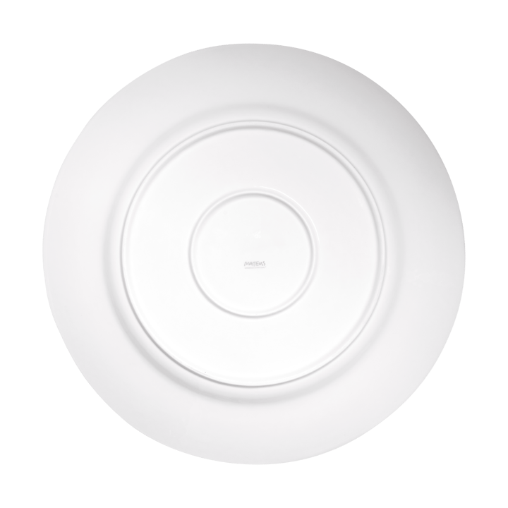 Basic serveringsfat Ø41 cm, Hvit Mateus