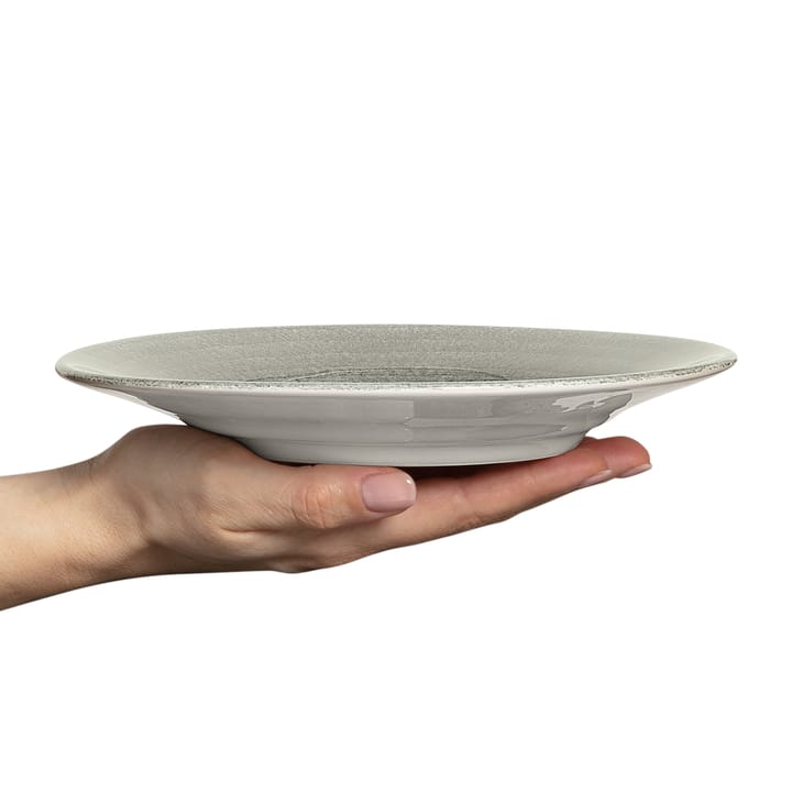 Basic tallerken 21 cm, Grå Mateus