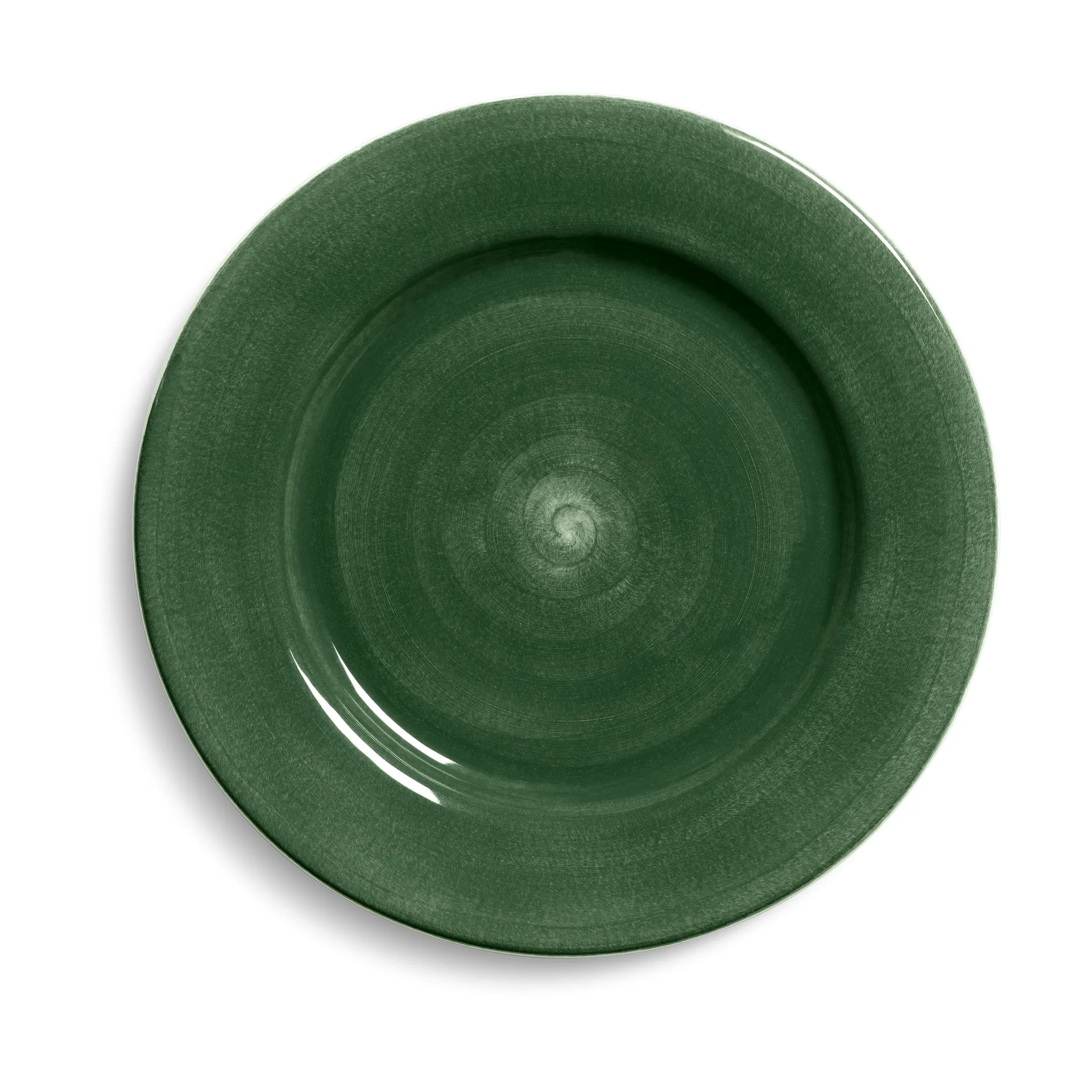 Basic tallerken 28 cm, Forest green Mateus