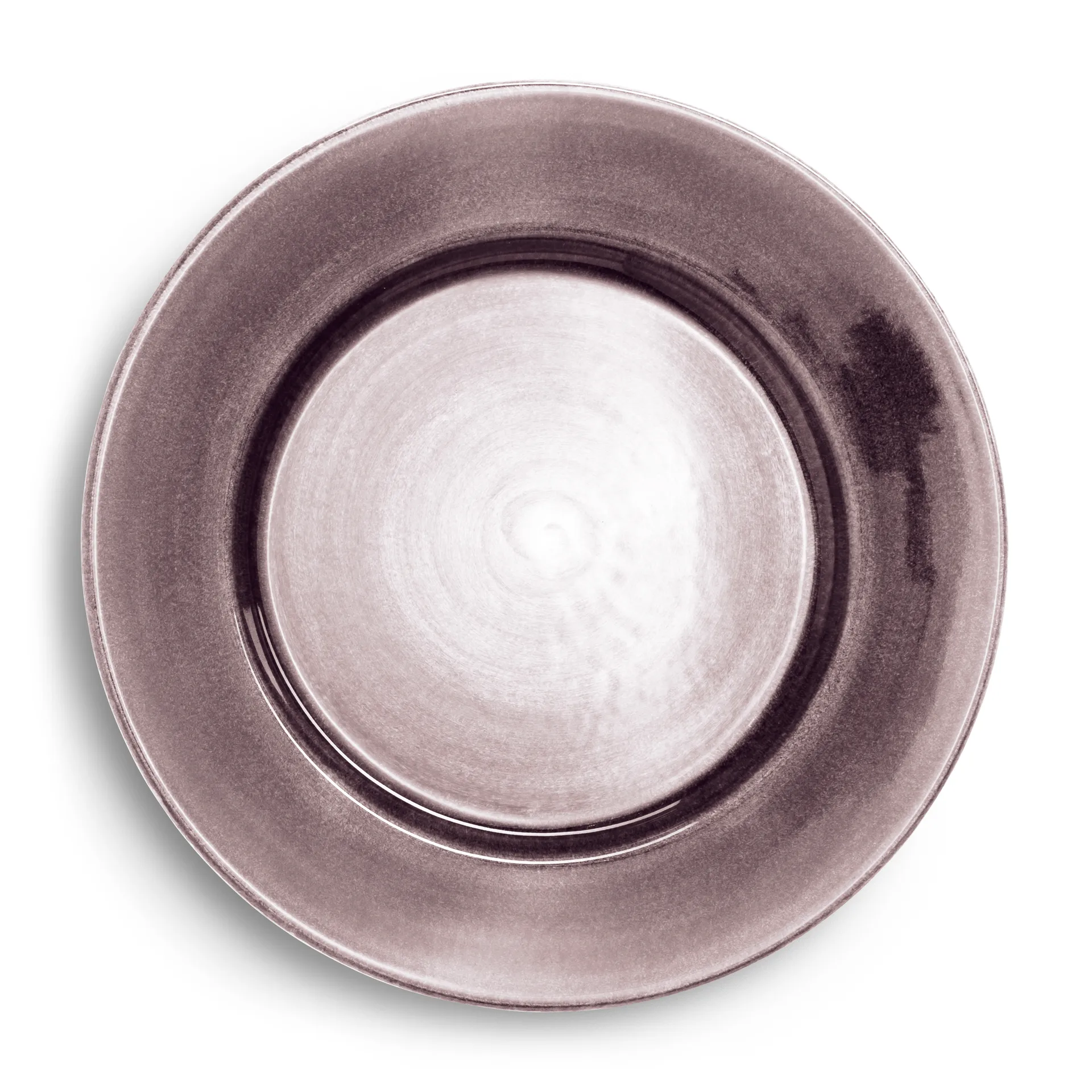Basic tallerken 28 cm, Plommon Mateus