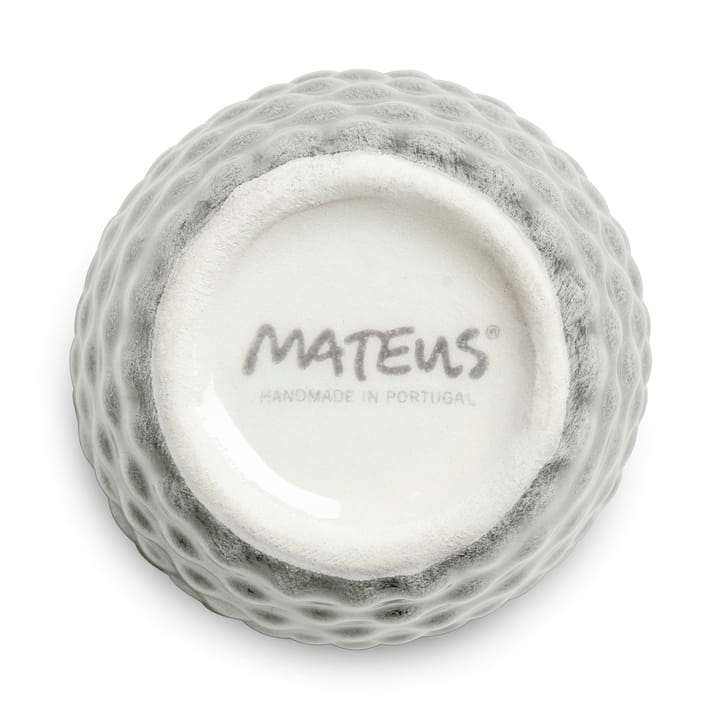 Bubbles eggeglass 4 cm - Grå - Mateus