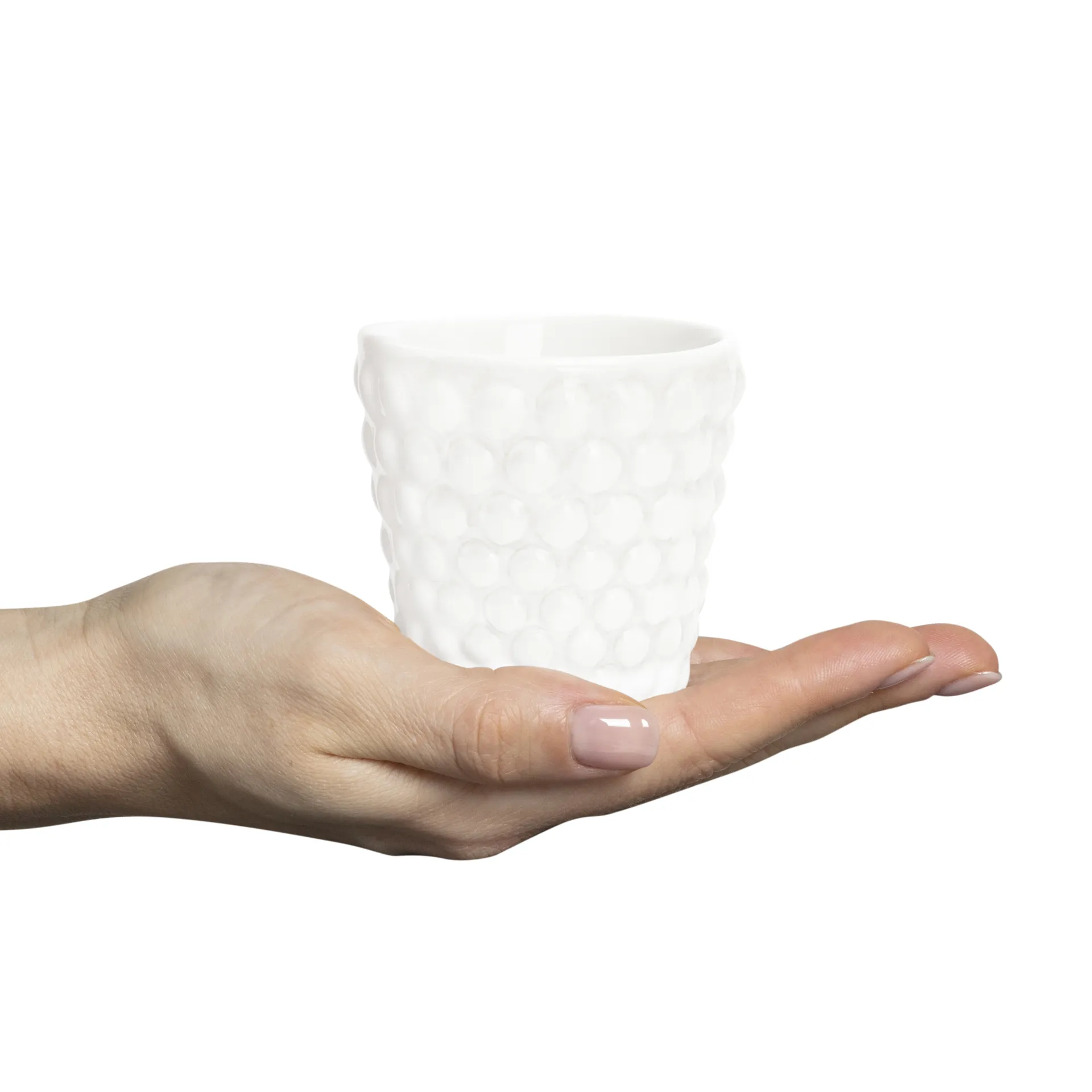 Bubbles espressokopp 10 cl, Hvit Mateus