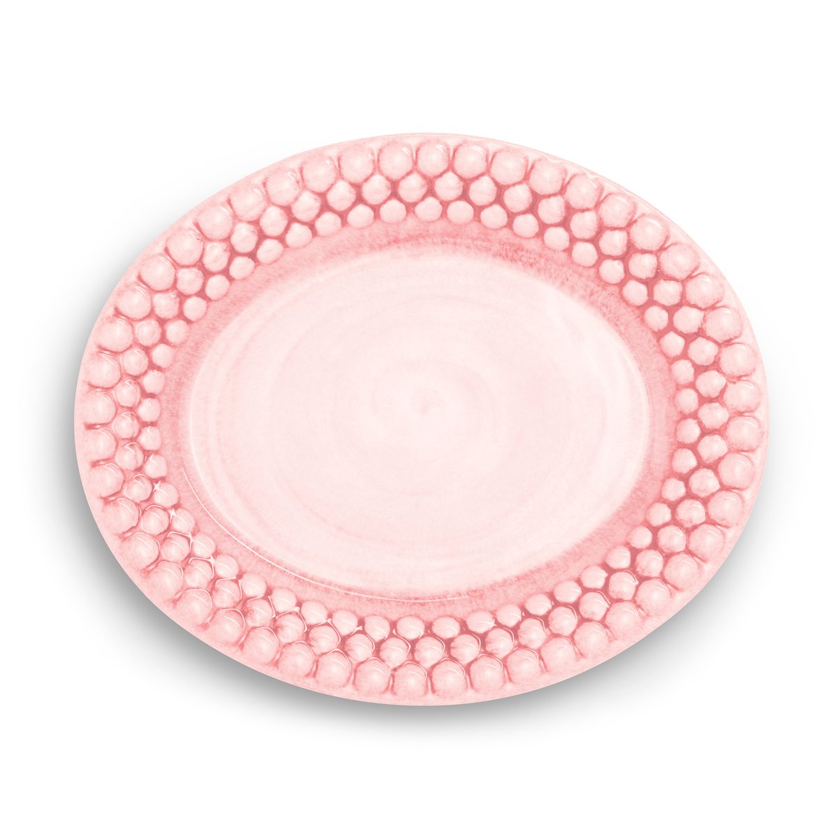 Mateus Bubbles oval tallerken 20 cm Lyserosa