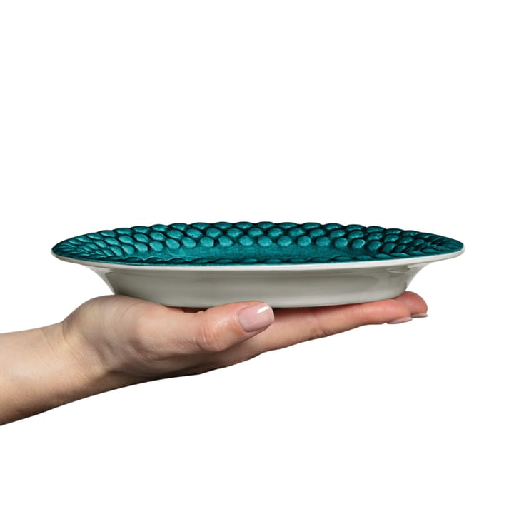 Bubbles oval tallerken 20 cm - Ocean - Mateus