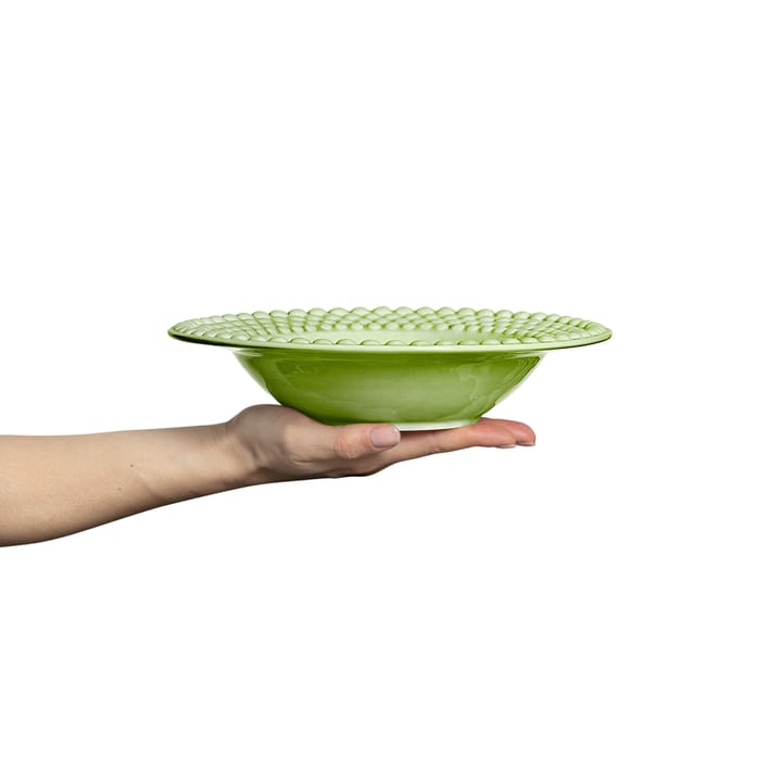 Bubbles suppetallerken 25 cm, Grønn Mateus