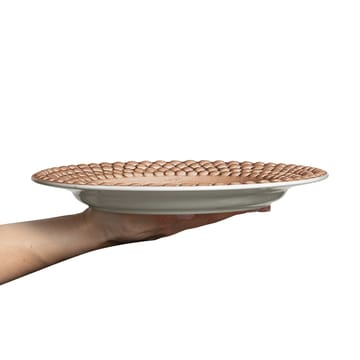 Bubbles tallerken 28 cm - Cinnamon - Mateus