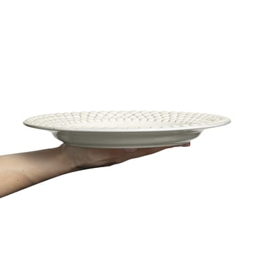 Bubbles tallerken 28 cm - Sand - Mateus
