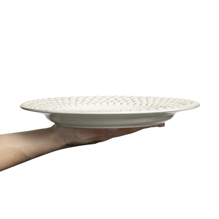 Bubbles tallerken 28 cm, Sand Mateus