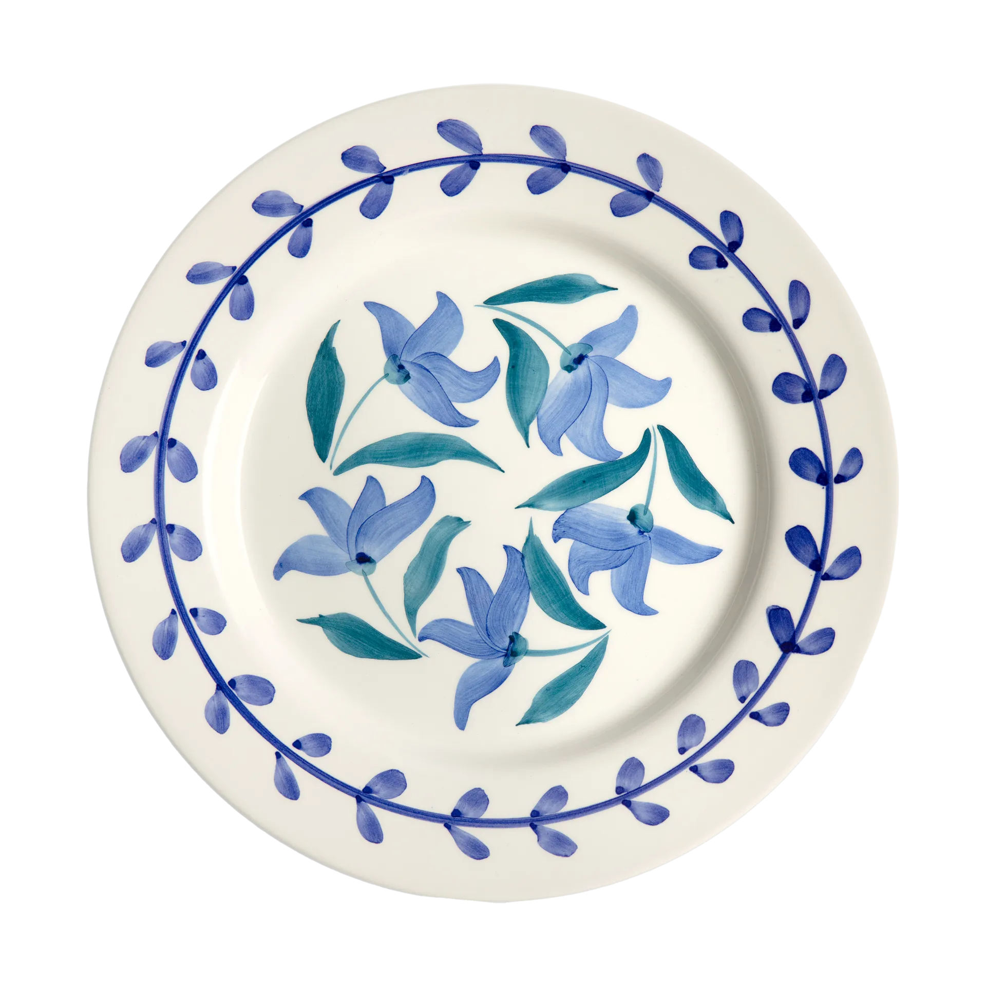 Flowers blossom tallerken Ø28 cm, Hvit
 Mateus