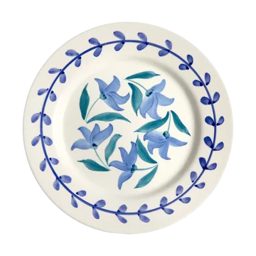 Flowers blossom tallerken Ø28 cm - Hvit
 - Mateus