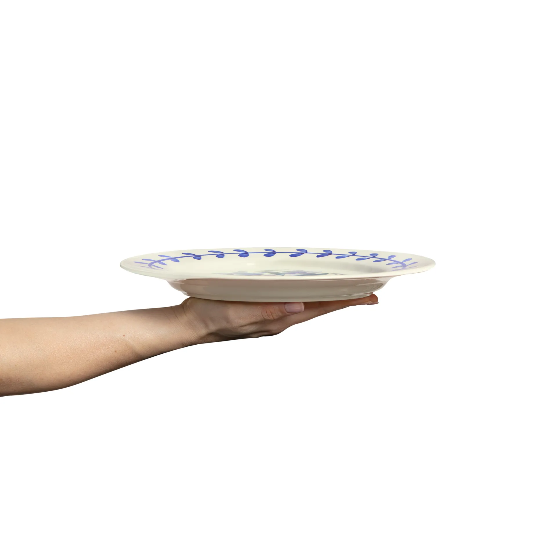 Flowers blossom tallerken Ø28 cm, Hvit
 Mateus