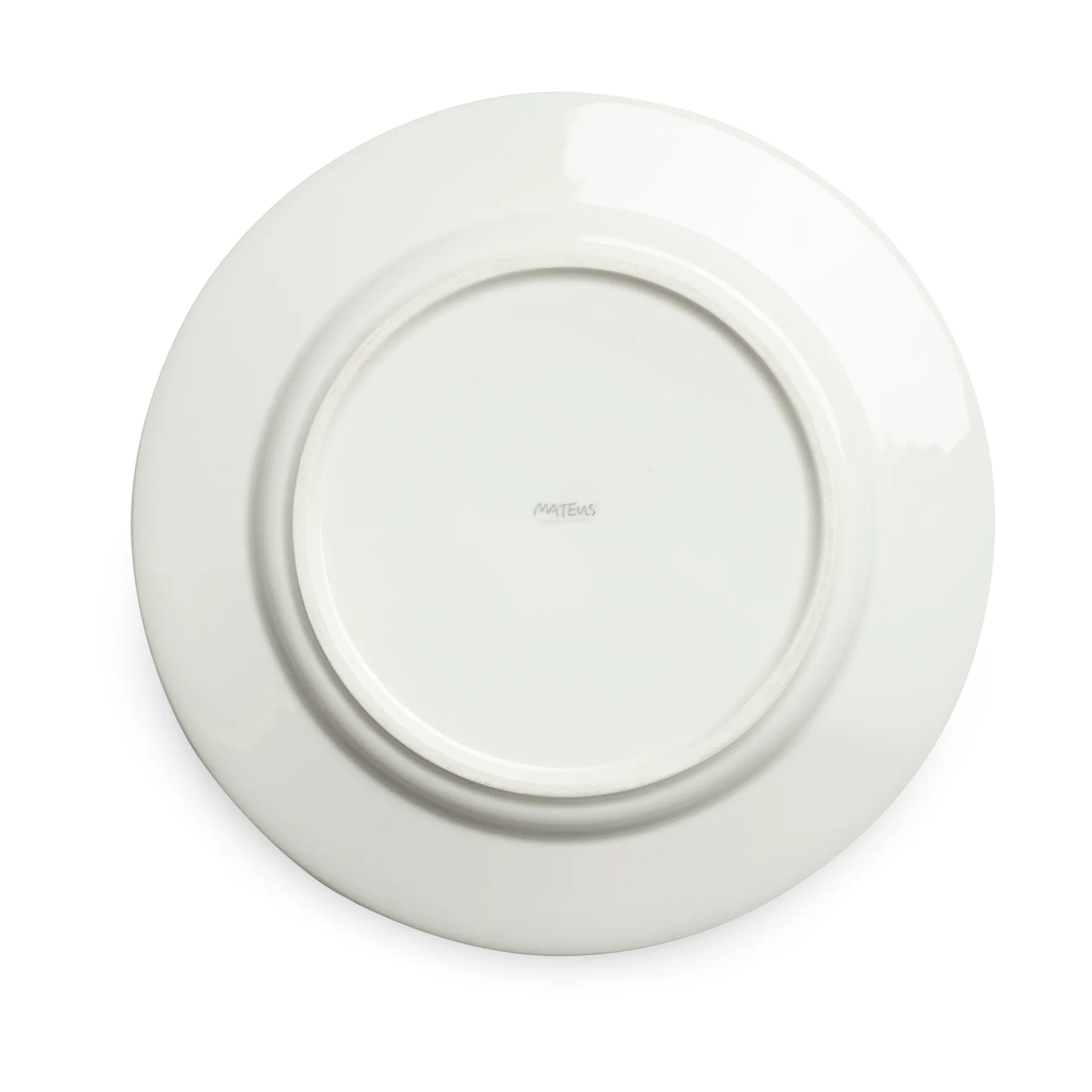 Flowers Tulips tallerken Ø28 cm, Hvit Mateus