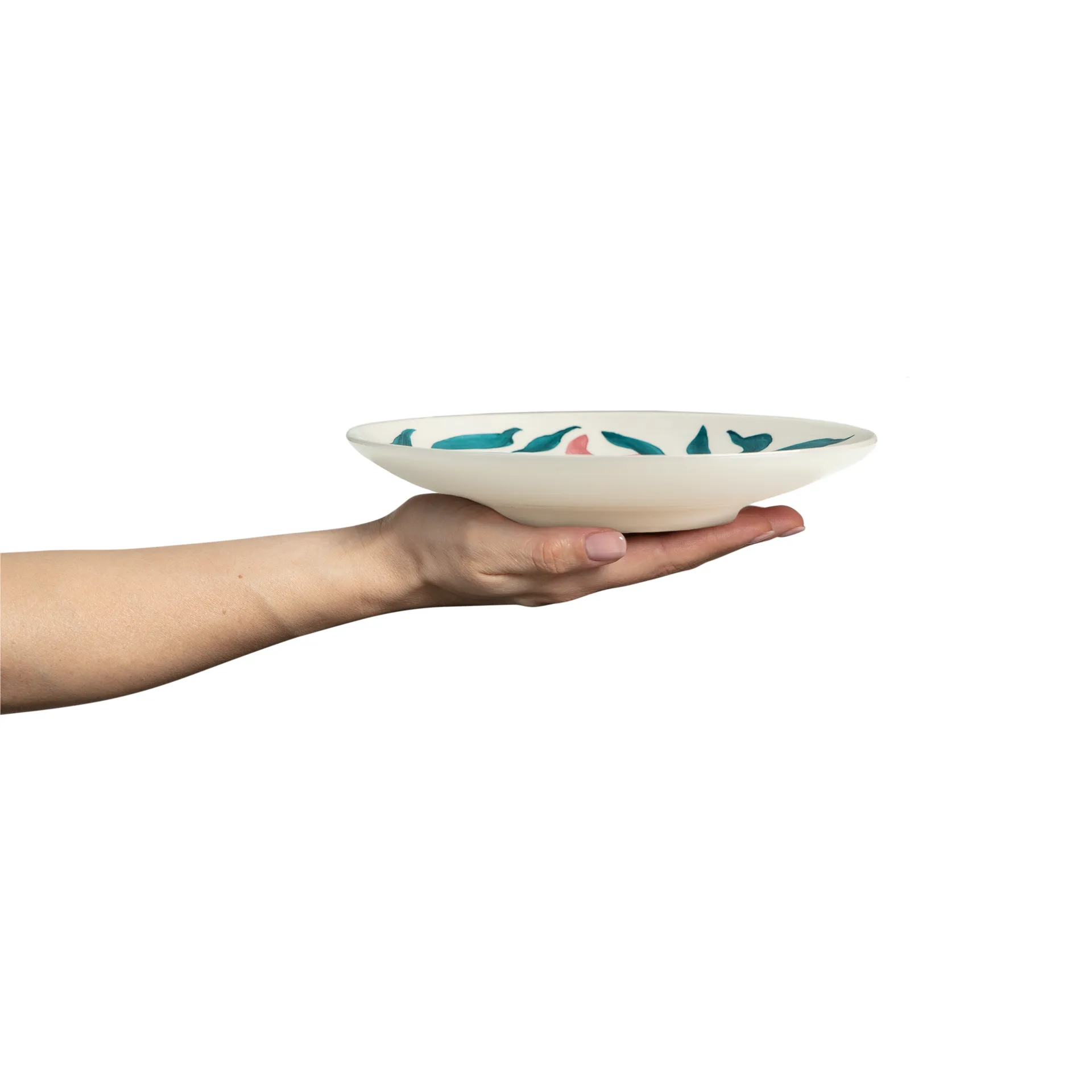 FlowersWater Lilies asjett Ø20 cm, Hvit Mateus