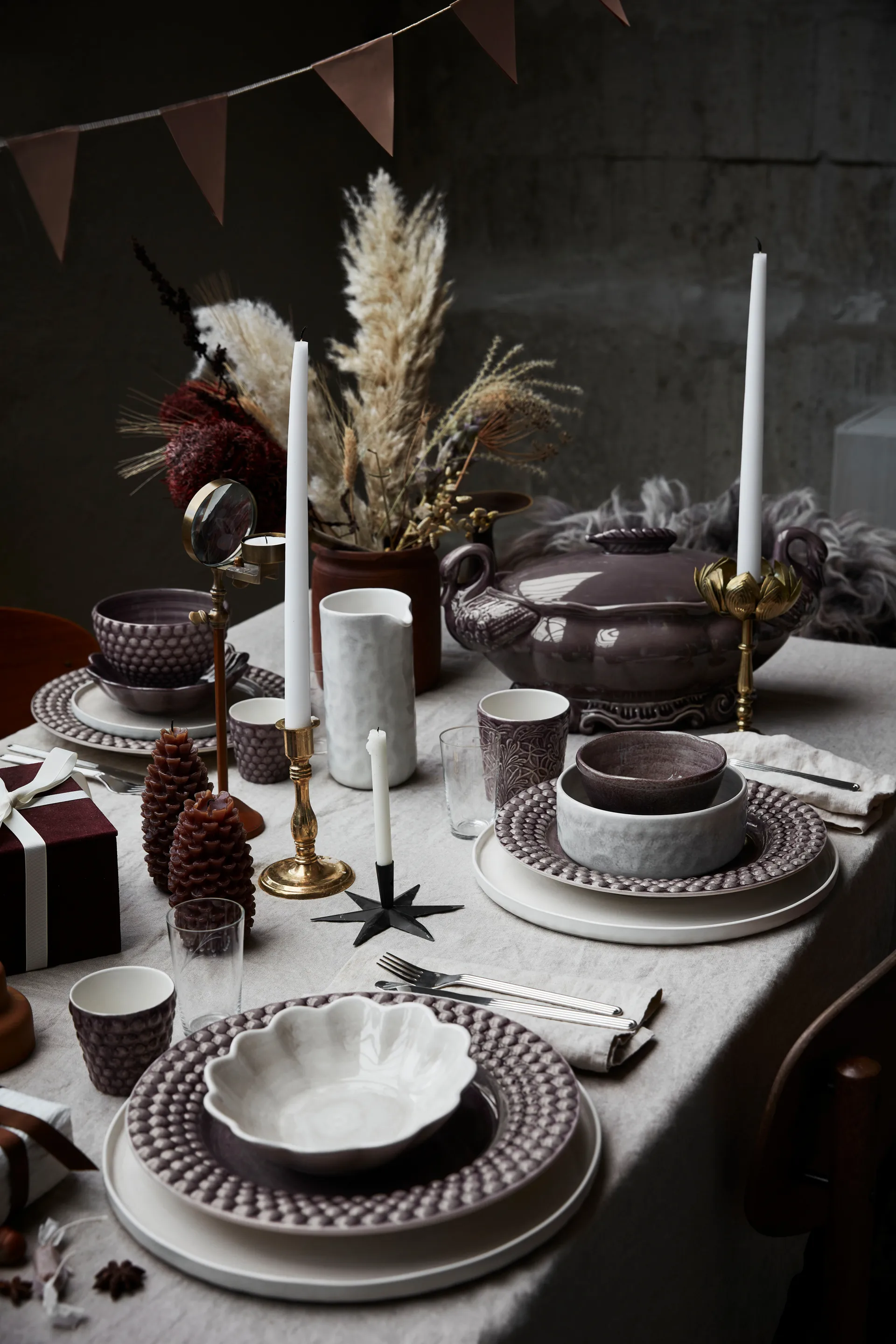 Lace kopp 30 cl, Plomme Mateus