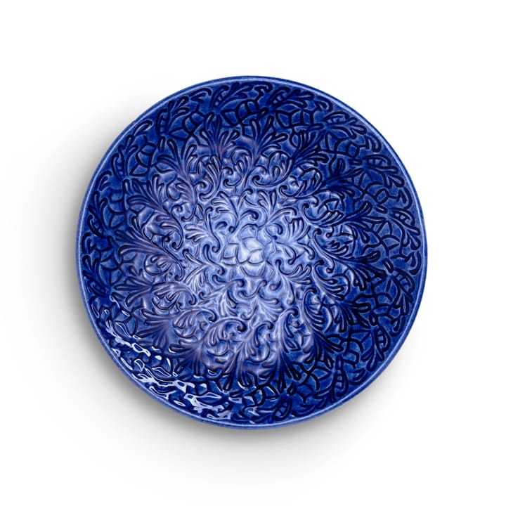 Lace tallerken 20 cm - Blå - Mateus
