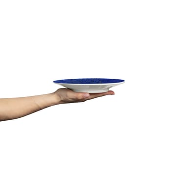 Lace tallerken 20 cm - Blå - Mateus