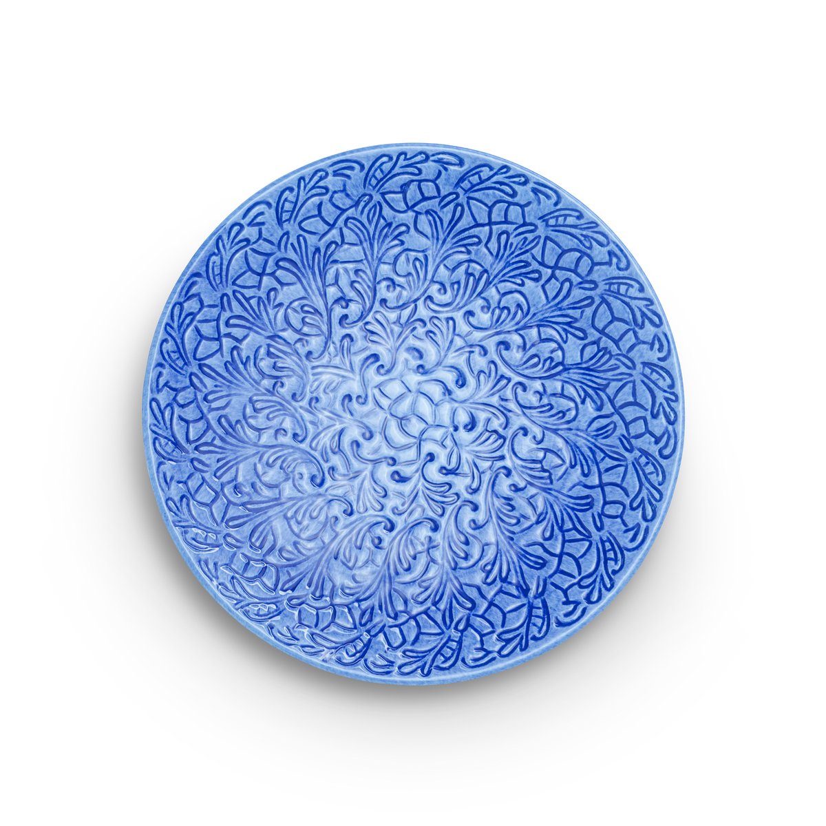 Mateus Lace tallerken 20 cm Lyseblå
