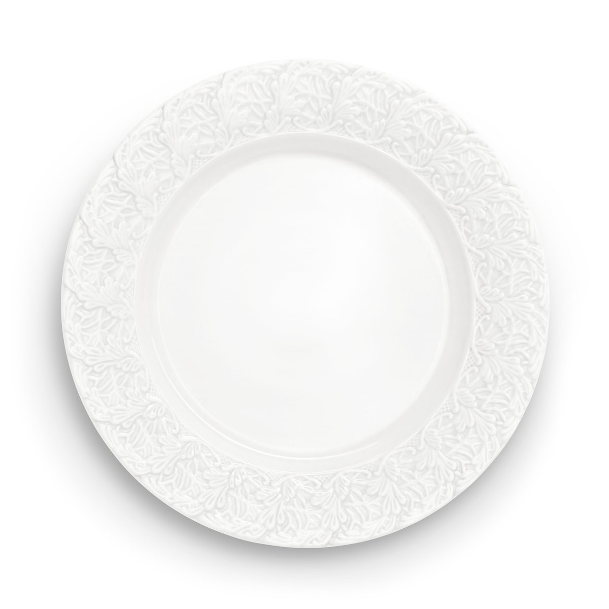 Mateus Lace tallerken 25 cm Hvit