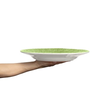 Lace tallerken 32 cm - Grønn - Mateus