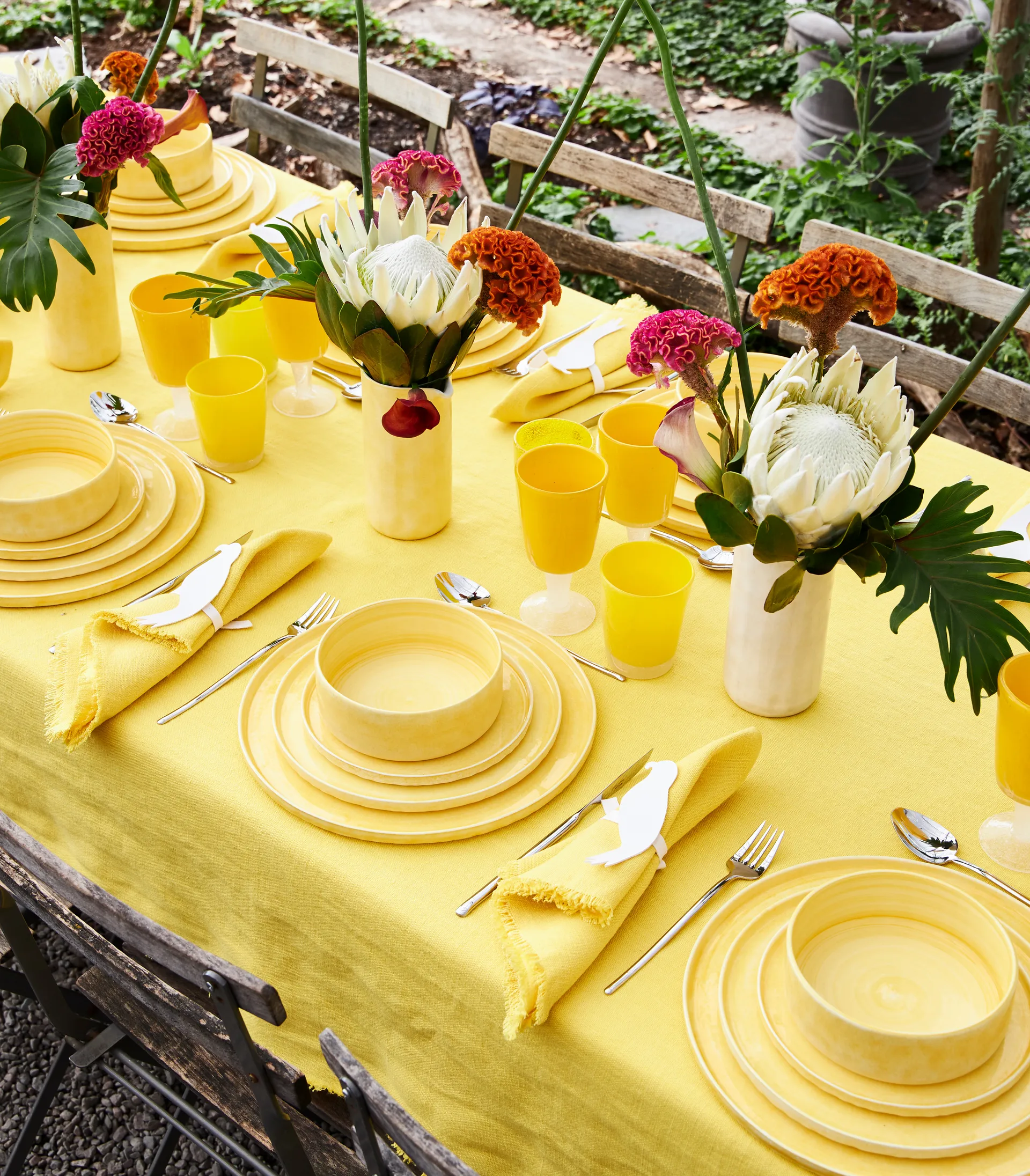 MSY tallerken 13 cm, Gul Mateus