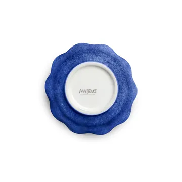 Oyster bolle Ø13 cm - Blå - Mateus