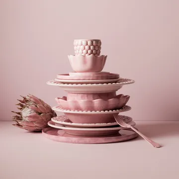 Oyster bolle Ø13 cm - Lyserosa - Mateus