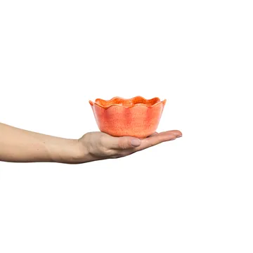 Oyster bolle Ø13 cm - Orange - Mateus