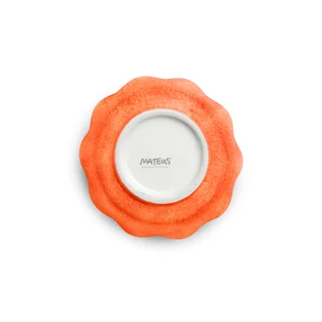 Oyster bolle Ø13 cm - Orange - Mateus