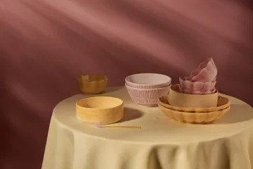 Oyster bolle Ø13 cm - Rosa - Mateus