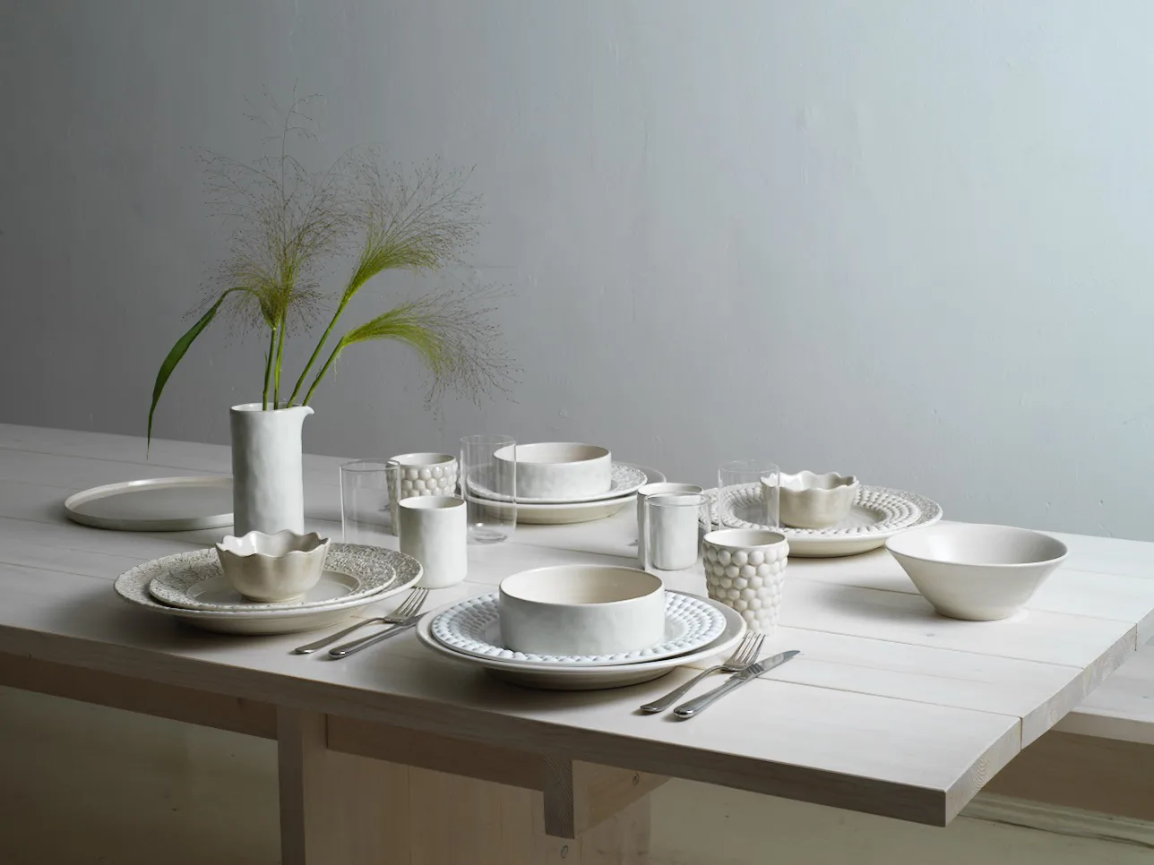 Oyster bolle Ø13 cm, Sand Mateus