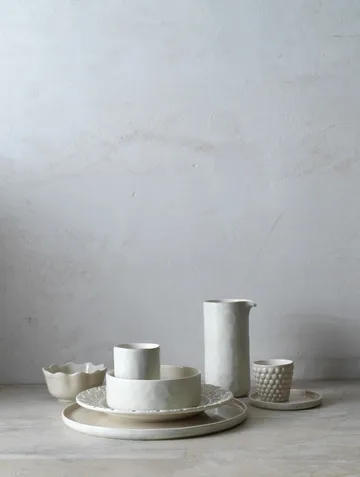 Oyster bolle Ø13 cm - Sand - Mateus