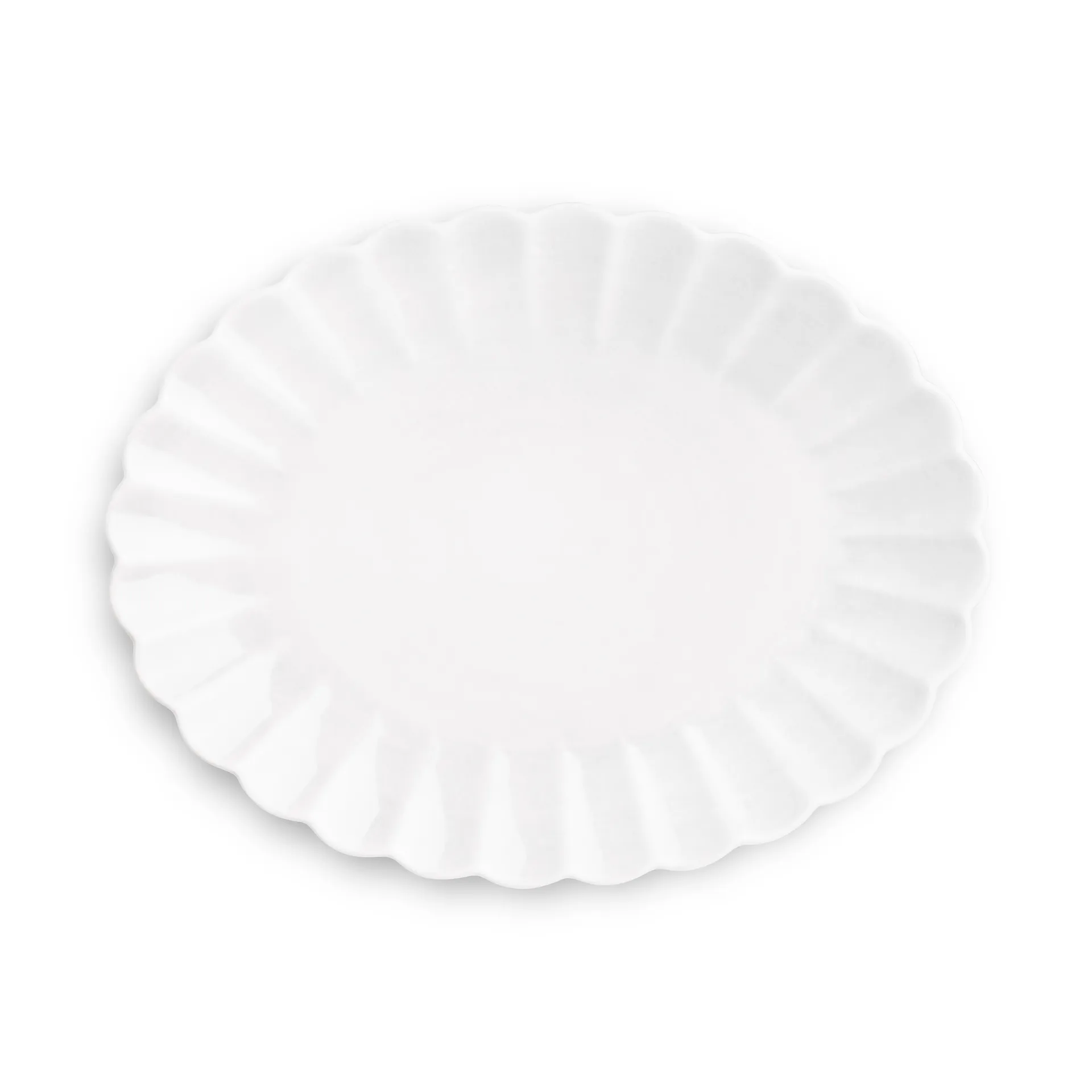 Oyster fat 30 x 35 cm, Hvit Mateus