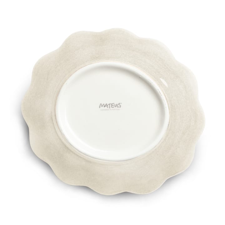 Oyster ostronskål 18x16 cm - Sand - Mateus