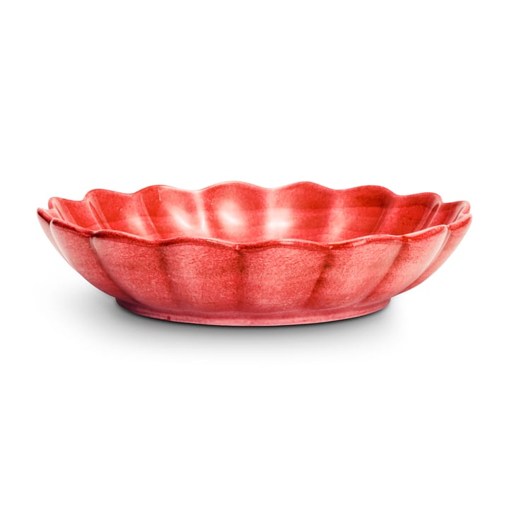 Oyster ostronskål 31 cm - Rød-Limited Edition - Mateus