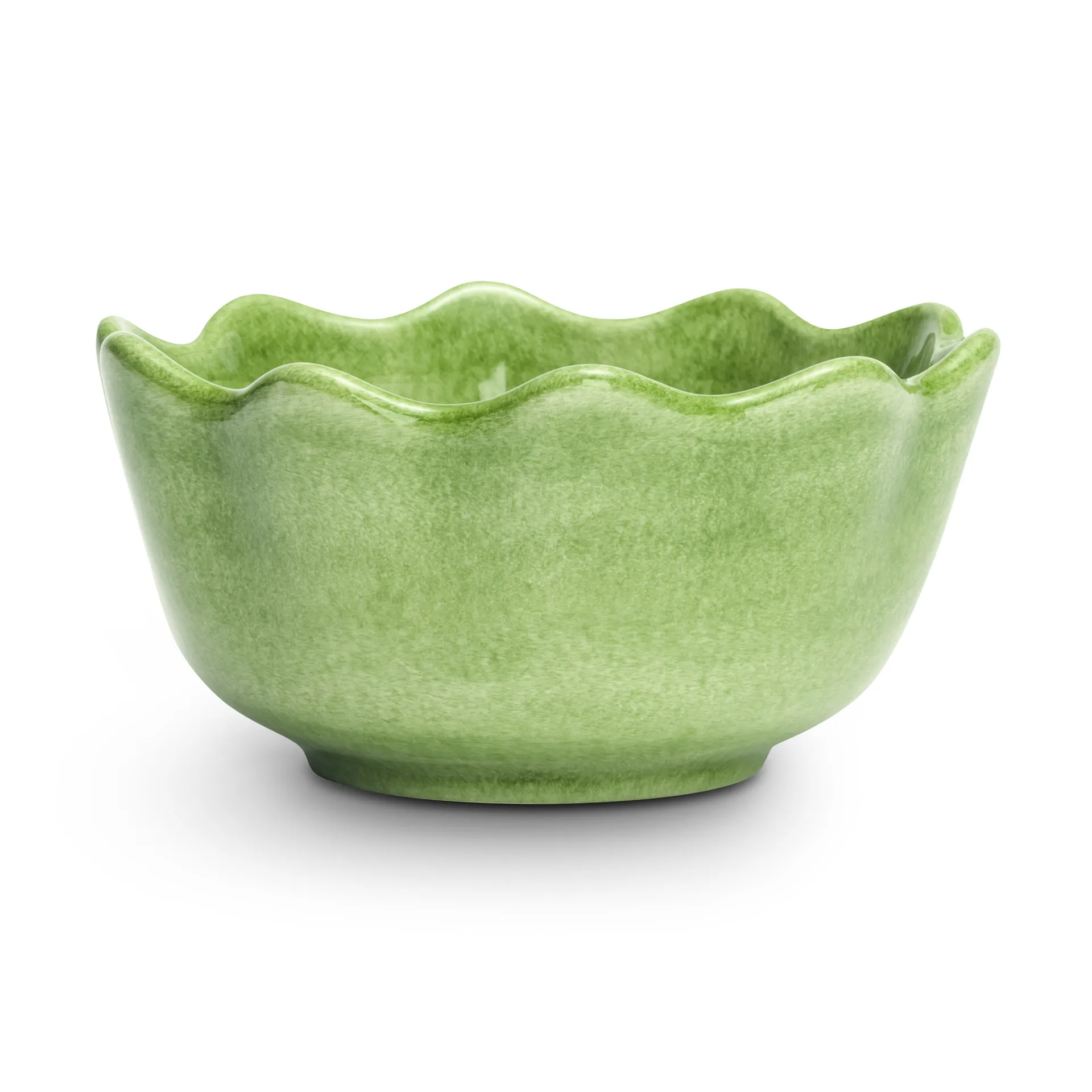 Oyster skål Ø13 cm, Grønn Mateus