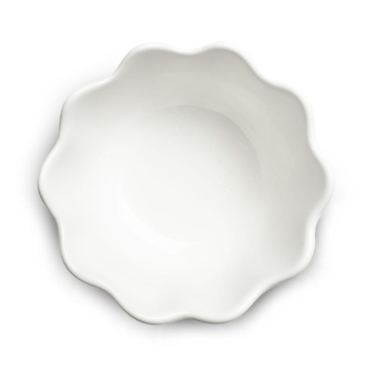Oyster skål Ø13 cm, Hvit Mateus