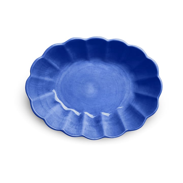 Oyster skål 18 x 23 cm - Blå - Mateus