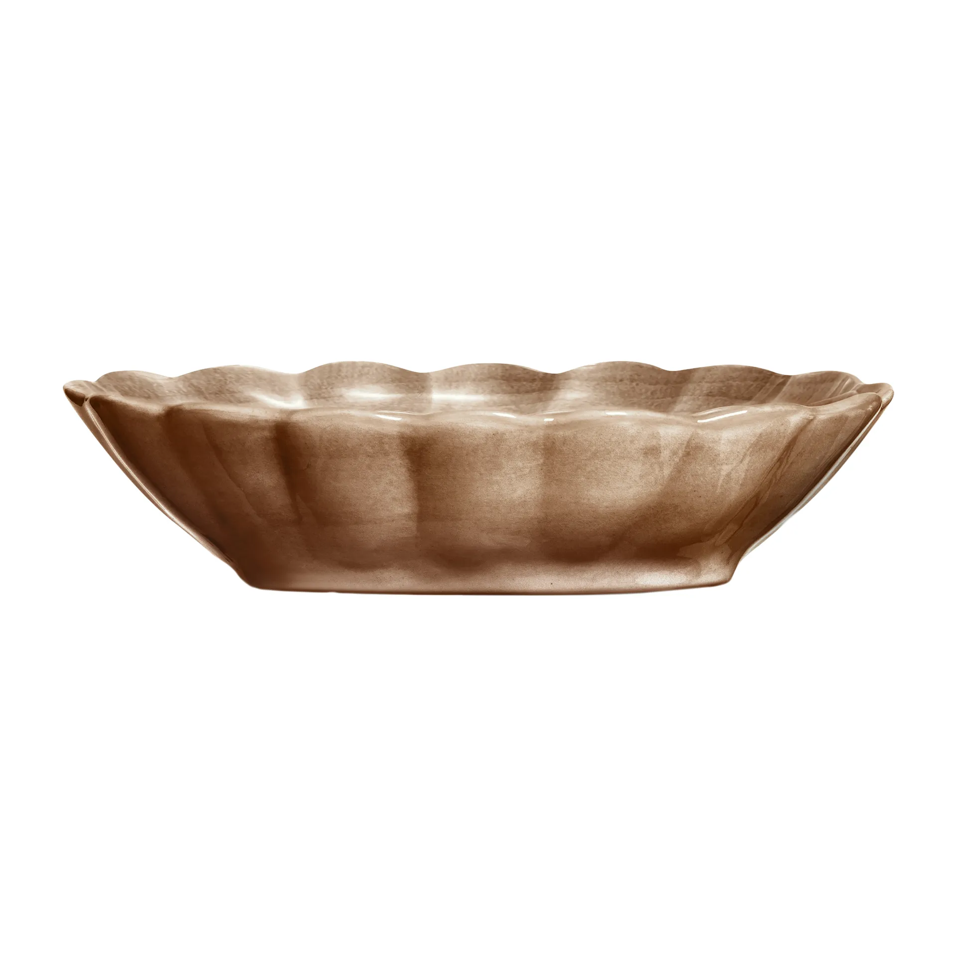 Oyster skål 18 x 23 cm, Cinnamon Mateus
