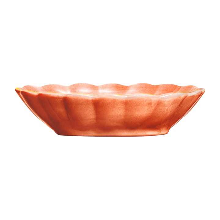 Oyster skål 18 x 23 cm - Oransje - Mateus