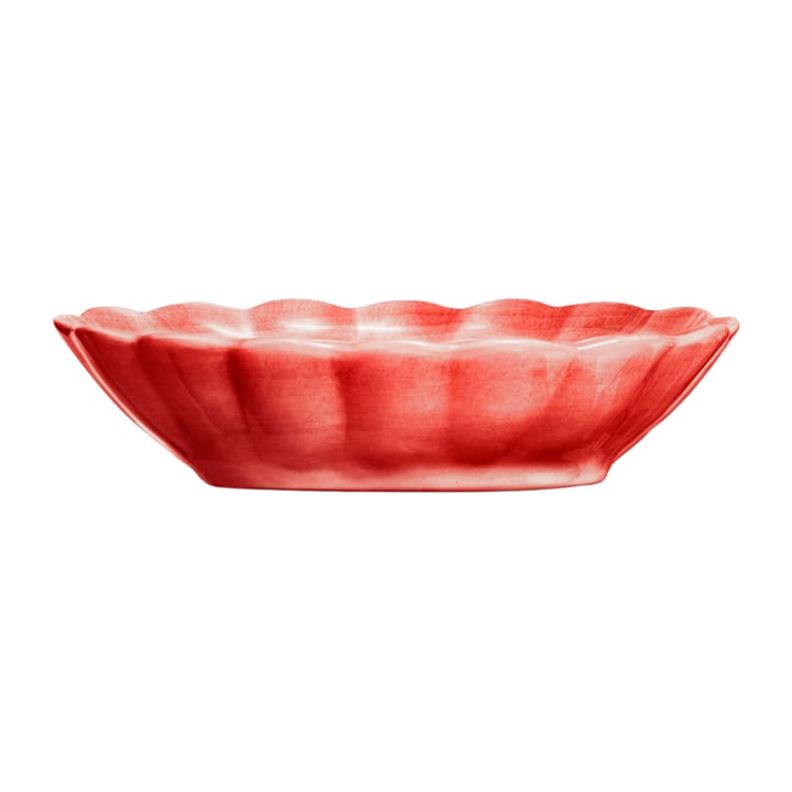 Oyster skål 18 x 23 cm - Rød-Limited Edition - Mateus