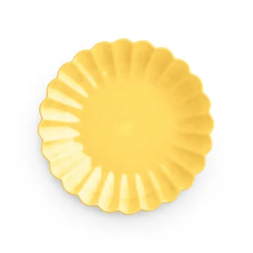 Oyster tallerken 20 cm - Gul - Mateus