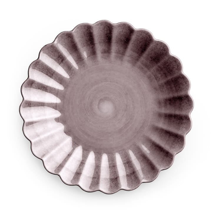 Oyster tallerken 20 cm - Plomme - Mateus