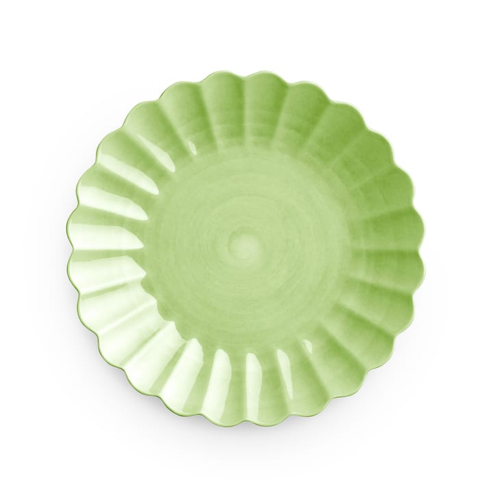 Oyster tallerken 28 cm - Grønn - Mateus