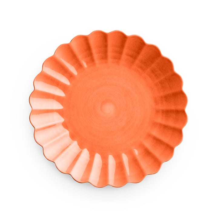 Oyster tallerken 28 cm - Oransje - Mateus