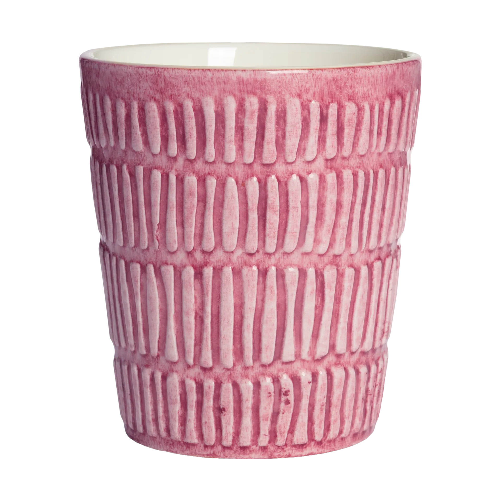 Stripes krus 30 cl, Rosa Mateus