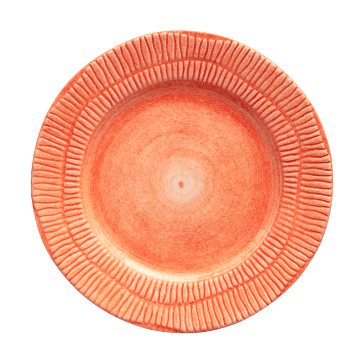 Stripes tallerken Ø21 cm - Oransje - Mateus
