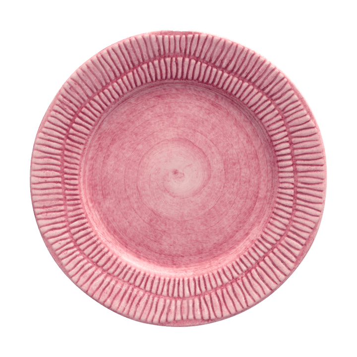 Stripes tallerken Ø21 cm - Rosa - Mateus